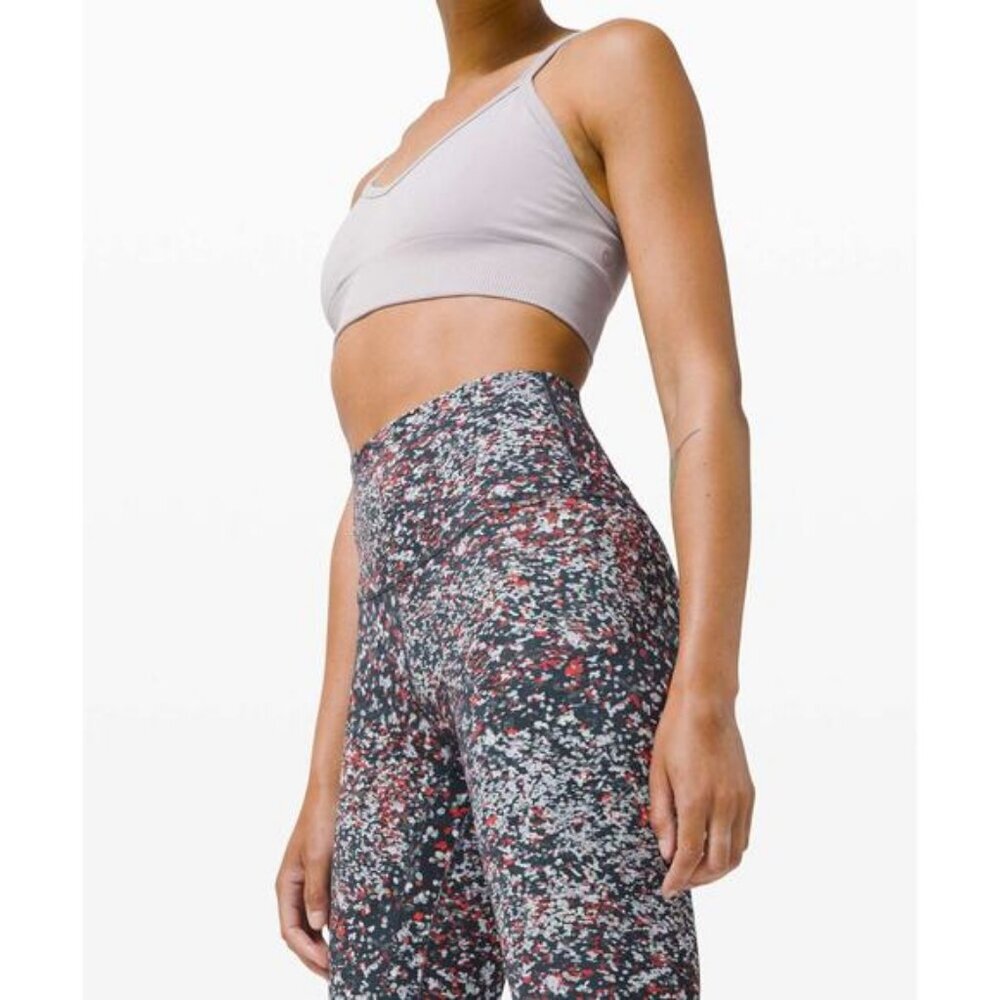 LULULEMON Align Pant 25" Size 4 Water Blossom Multi - Picture 3 of 7